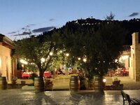20210818 13  Outside dining with Montedinove above
