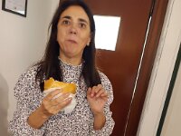 D&M Wedding 10 25 001  Thursday night party upstairs with Porchetta rolls, arosticini, wines & beers and much noise and almost NO photos!