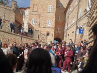 D&M Wedding 10 25 037  Here they come