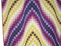 2014 Bargello made & quilted by Jo Taylor  2014 Bargello made & quilted by Jo Taylor