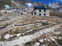 Campo Imperatore Station 7000ft+. Here is the observatory and the Alpine Plants collection  Campo Imperatore Station 7000ft+. Here is the observatory and the Alpine Plants collection